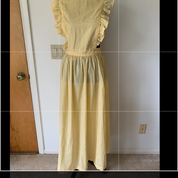 Vintage long apron